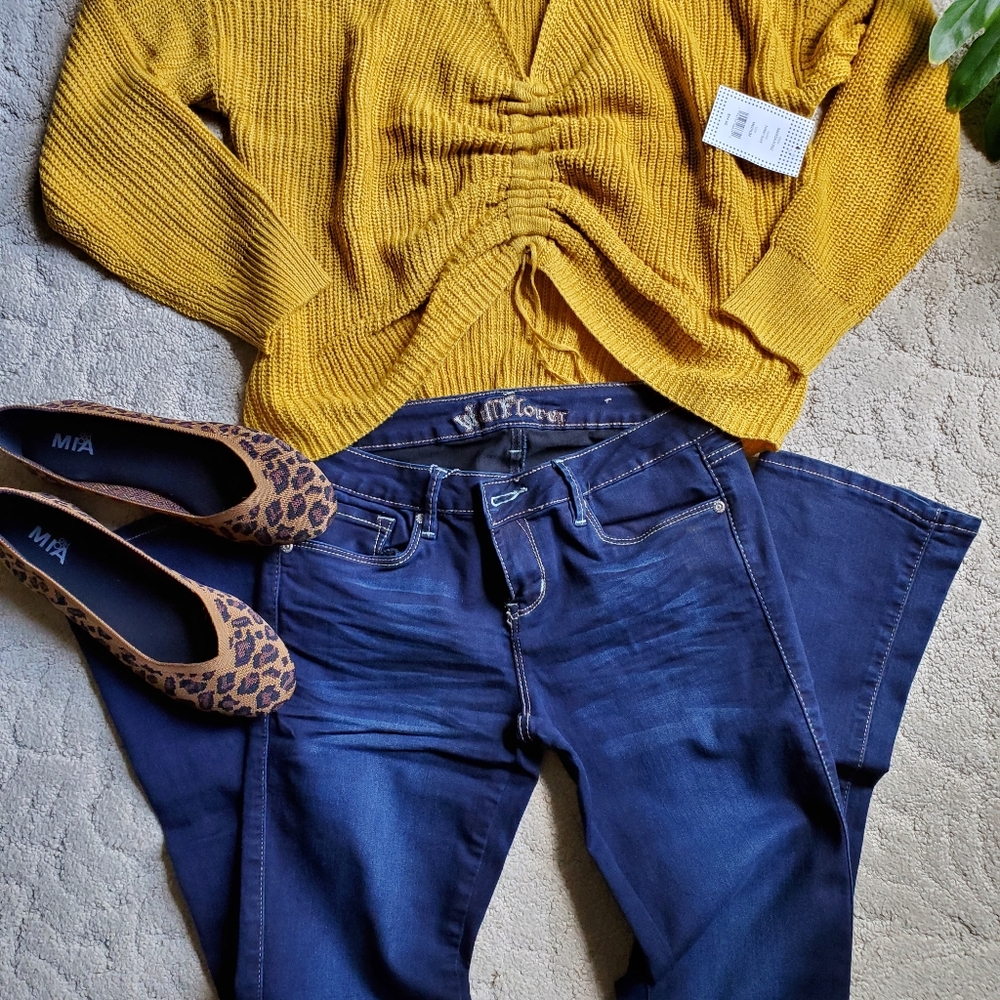 Society 212 Oversize Sweater Sz M - Picture 4 of 7